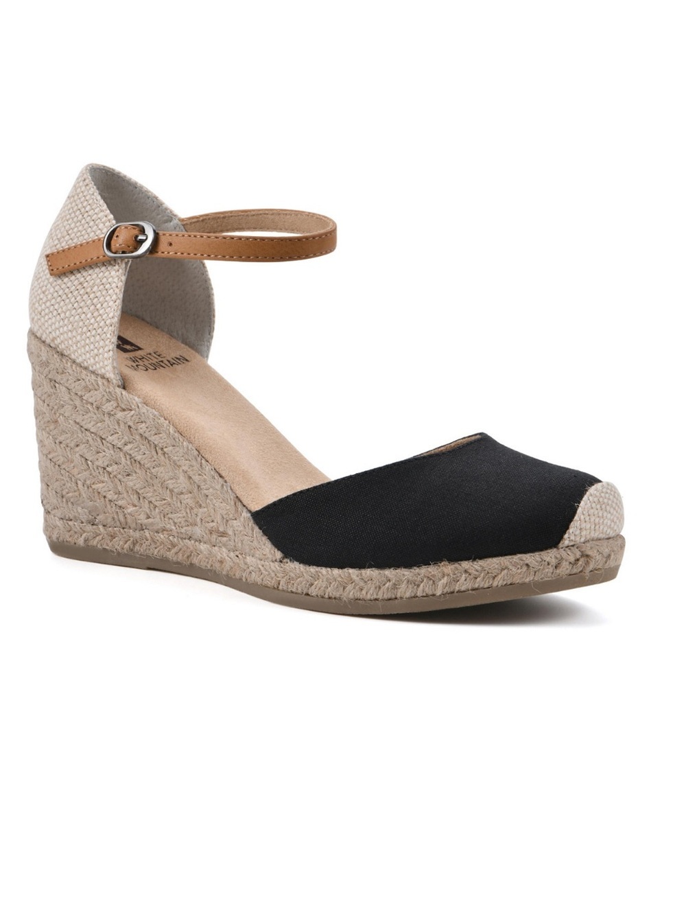 White Mountain Women's Mamba Espadrille Wedges Size 10